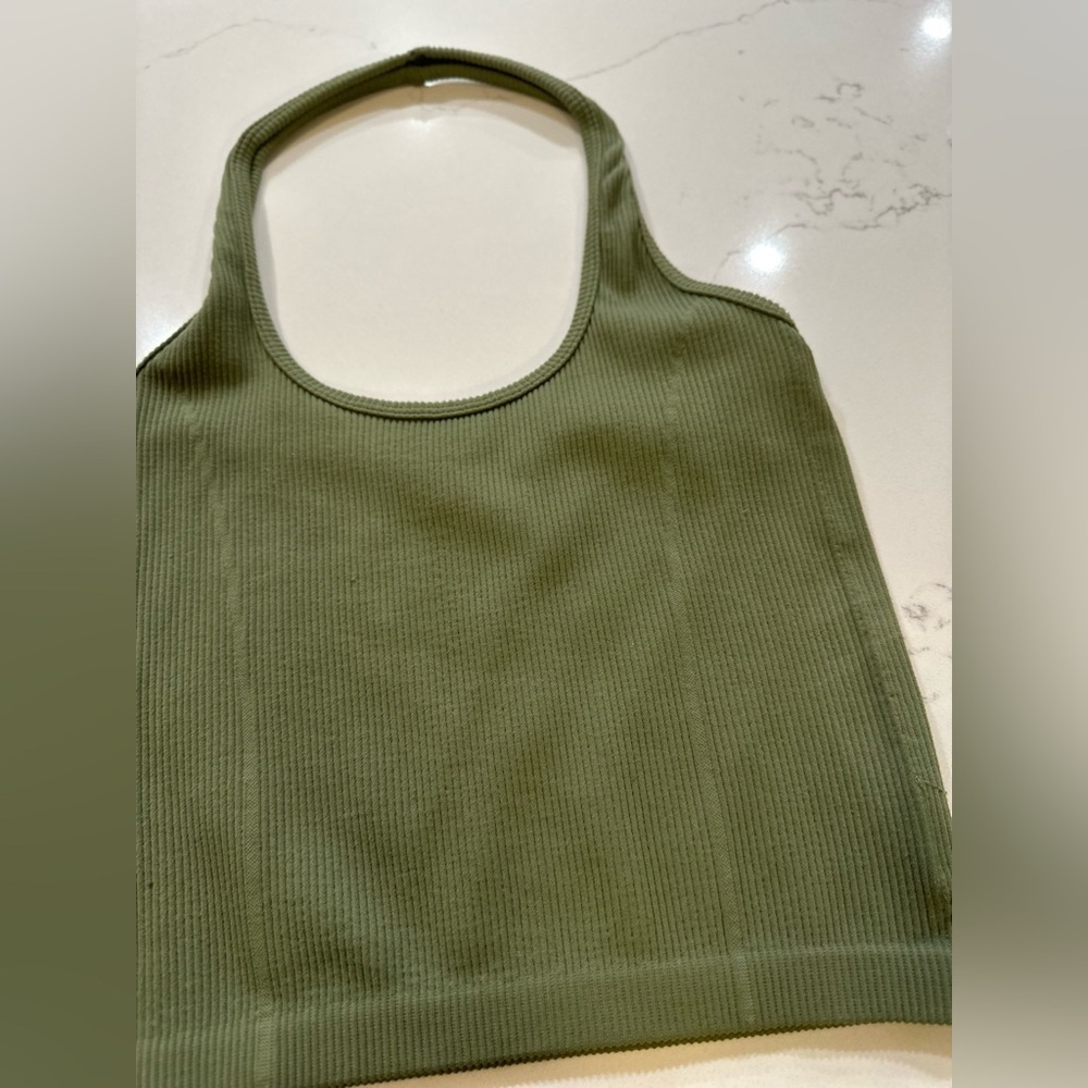 Women’s Ribbed Halter Tank SZ:XS/S - Picture 2 of 7